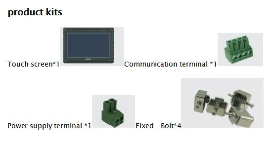 7&quot; Touch Panel All in One Integrated Digital and Analog Input Output HMI &amp; PLC