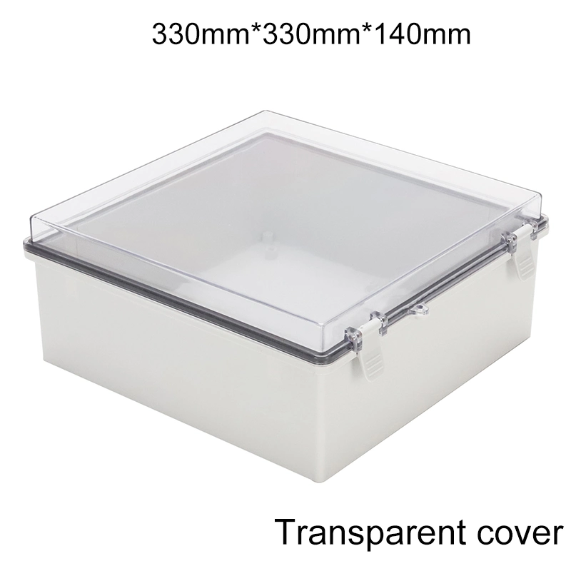 Outdoor Waterproof Distribution Box 290*190*140mm ABS Material Grey Enclosures for Electrical Equipment