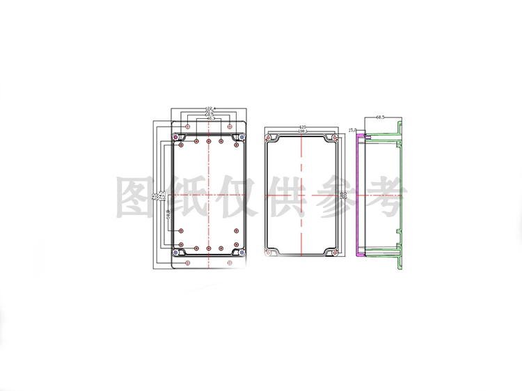 ABS Waterproof Electrical Junction Box IP65 Waterproof Switch Enclosure