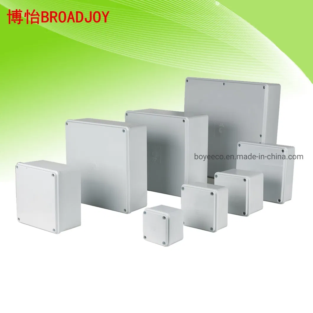 Surface Mounted Sealed Waterproof Joint Junction Box Plastic Electrical Panel Box