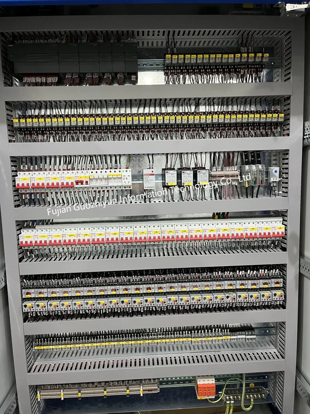 PLC Electrical Control Cabinet Logic Program Panel Board Box