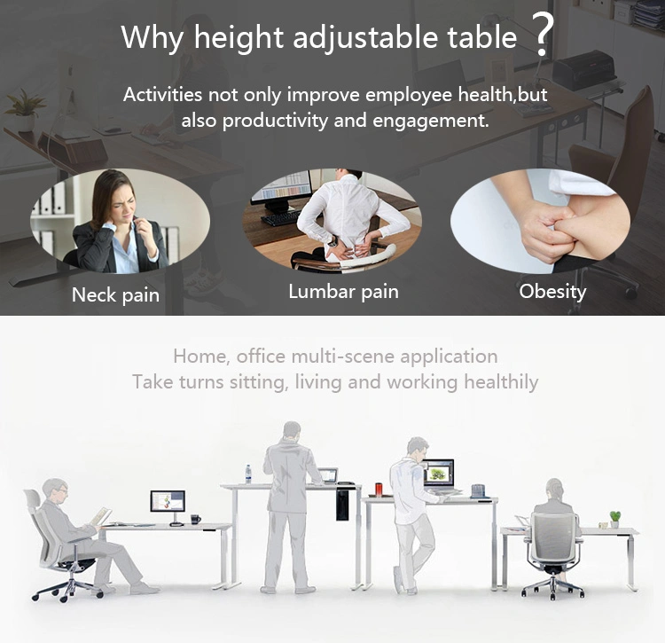 High Quality Office Height Adjustable Smart Standing Desk Manufacturer