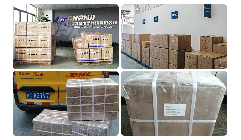 Cnpnji China RoHS Approved IP67 Waterproof Aluminum Extrusion Enclosure for PCB Electrical Panel Box New Arrived