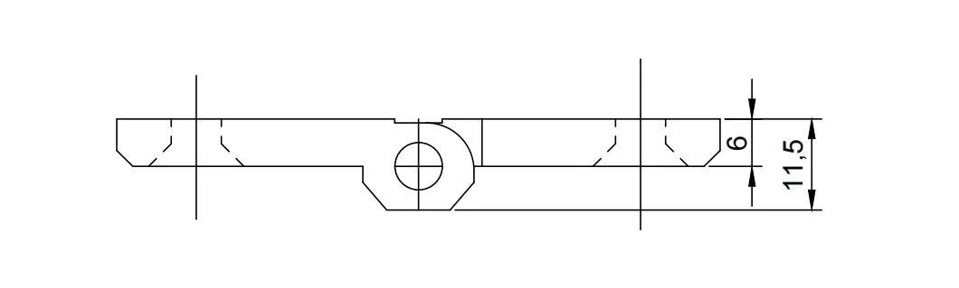 Heavy Duty Enclosure Stainless Steel Electrical Cabinet Door Hinges