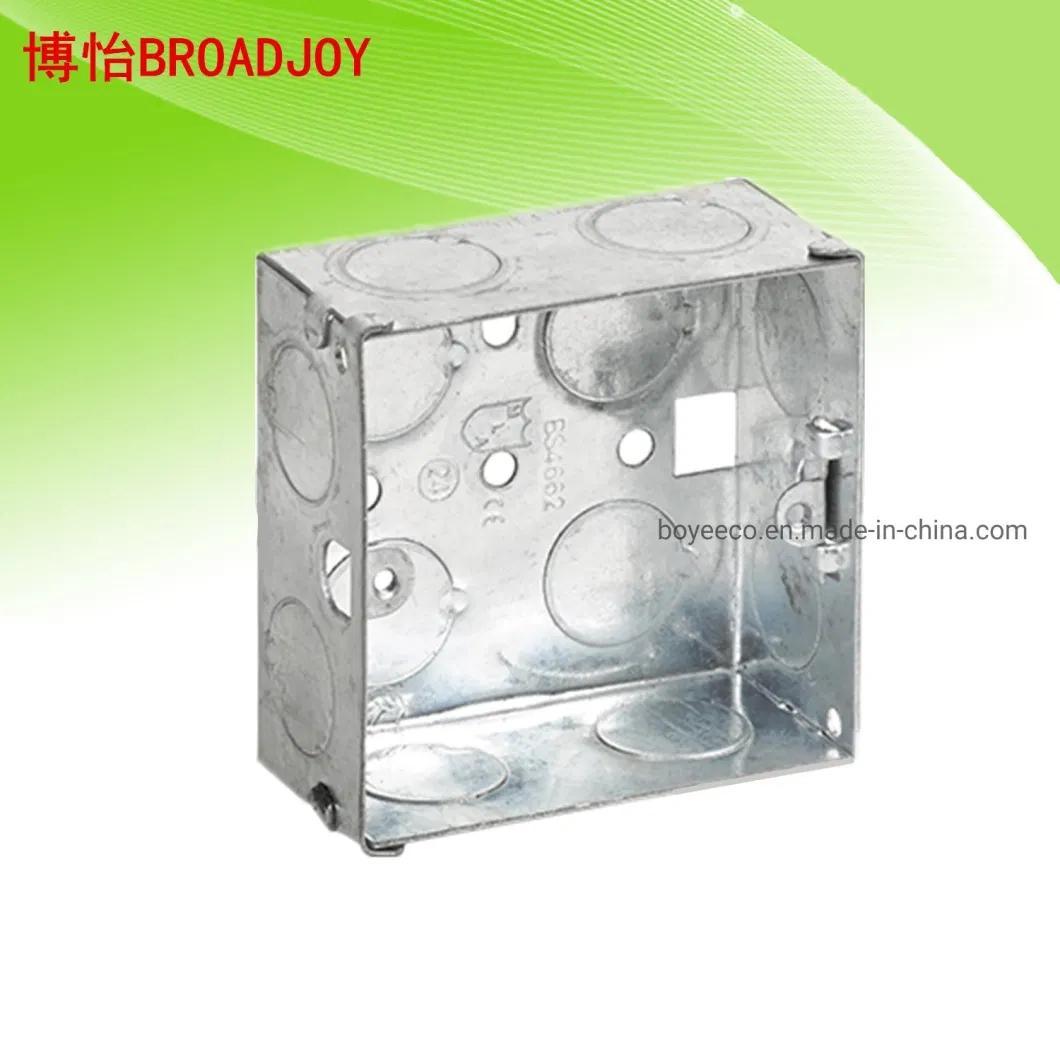 Galvanized Electrical Gang Box Junction Box Weatherproof Box for Metal Conduit