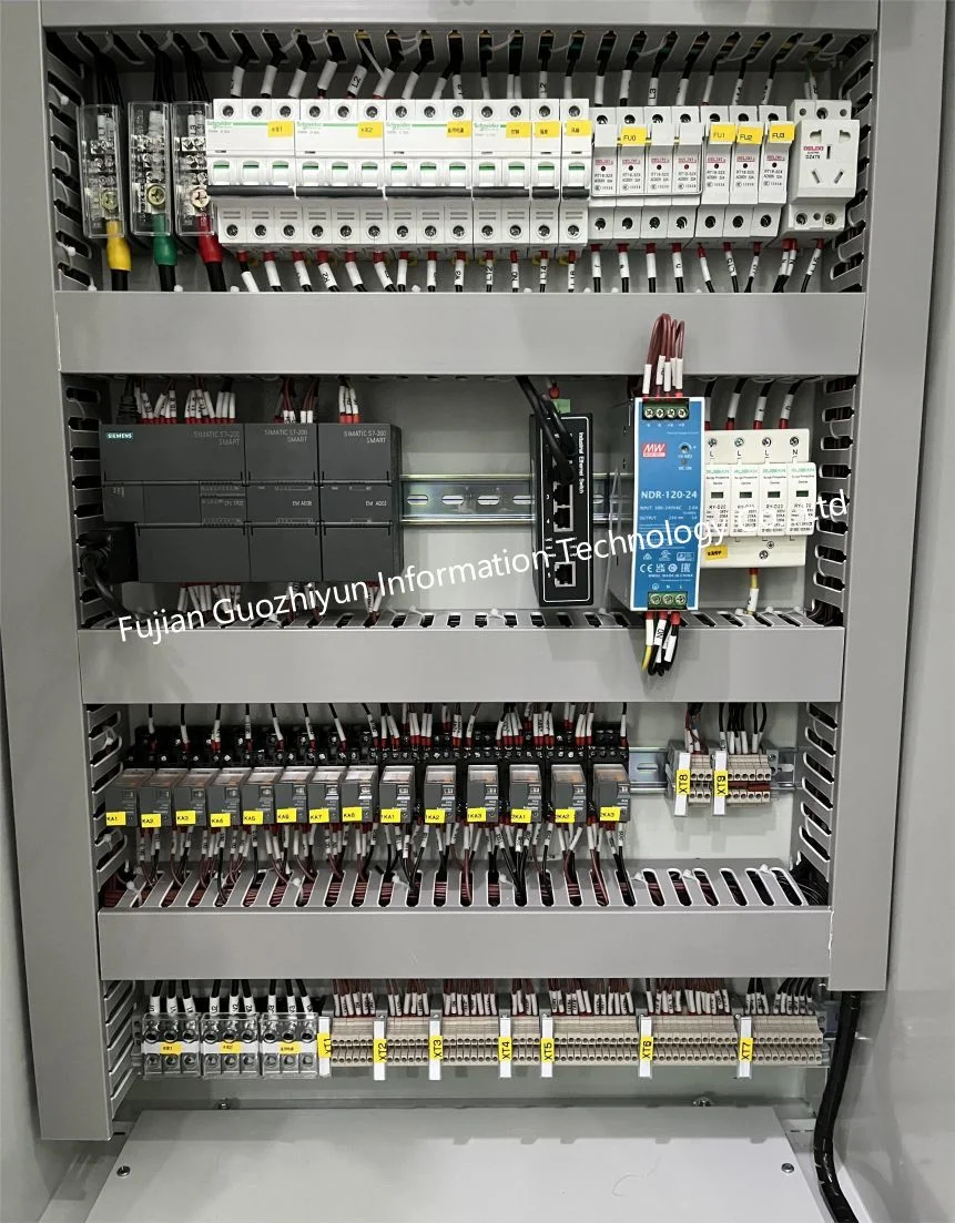 93kw Fan Water Pump VFD Siemens PLC Program Distribution Cabinet Control Panel