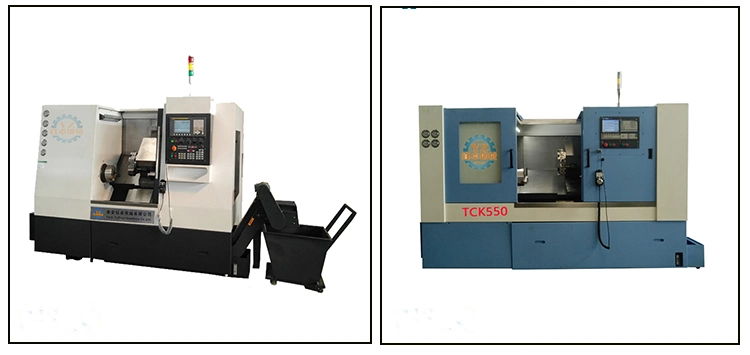 Tck1000 with Drilling Head Slant Bed CNC Turning and Milling Center