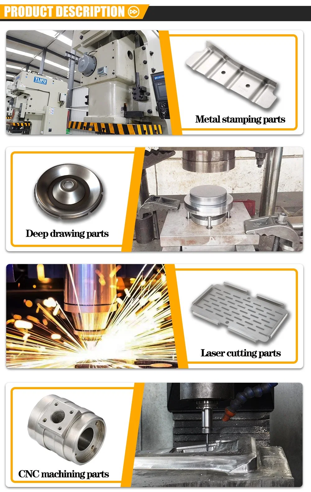 Custom Aluminum Electrical Parts Control Panel