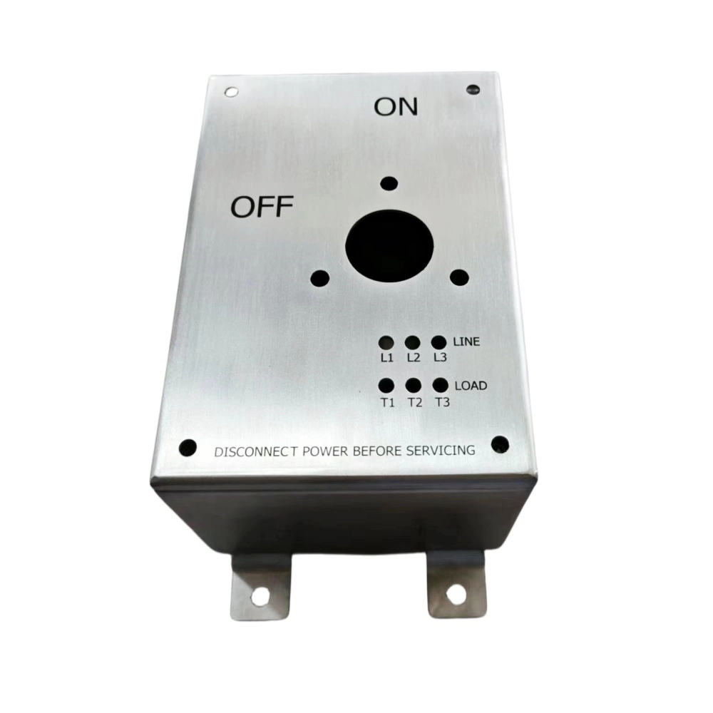 Stainless Steel Enclosure Control Panel Box Water Proof Outdoor Power Distribution Box