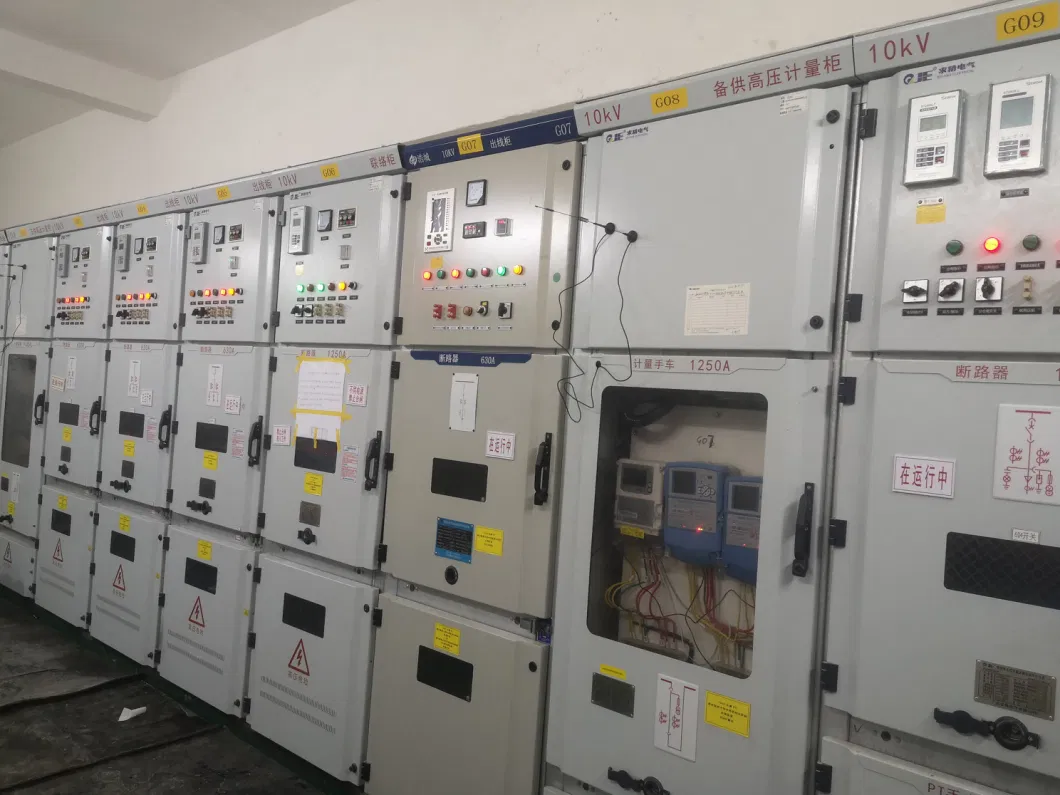 Medium Voltage Electrical Power Distribution Panel AC Metal Enclosed 11kv Switchgears Panel