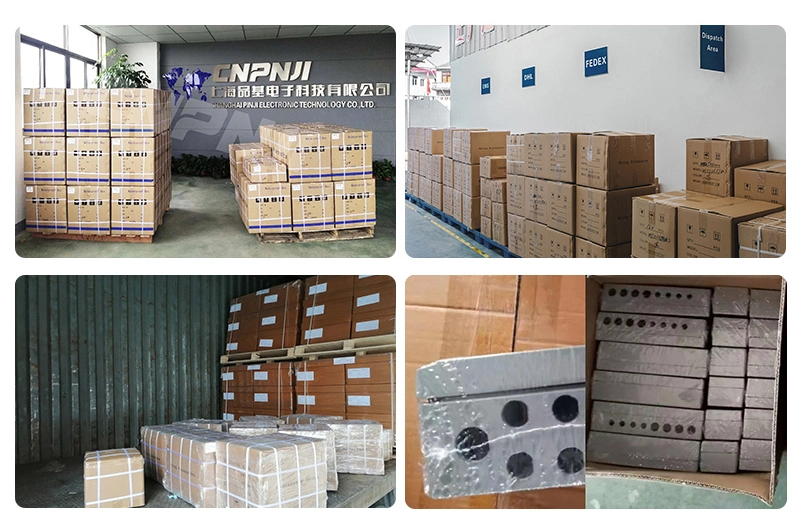 Cnpnji China RoHS Approved IP67 Waterproof Aluminum Extrusion Enclosure for PCB Electrical Panel Box New Arrived