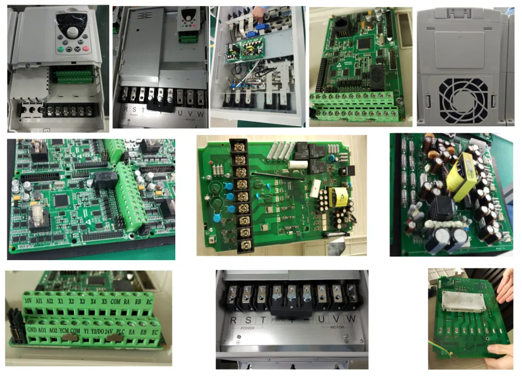 Electrical Control Panel Board Manufacturing VFD 220V 0.4kw 0.75kw 1.5kw 2.2kw 3.7kw 5.5kw 15kw Frequency Invert