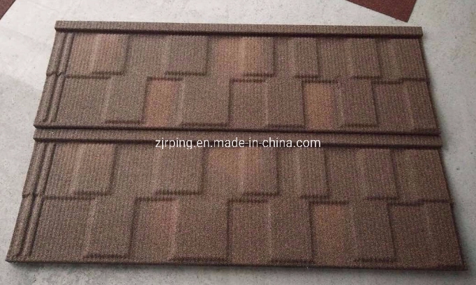 Roman Type Color Stone Coated Roofing Metal Tile, Galvanized Aluminum Steel Panels