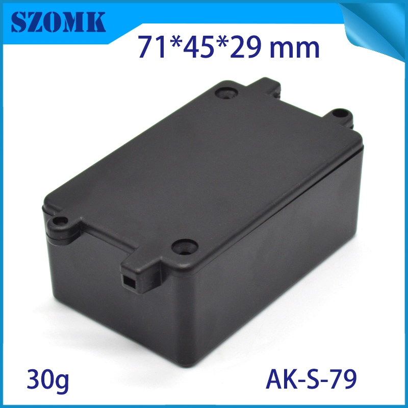 Black Wall Mounted Plastic Electrical Enclosure for PCB