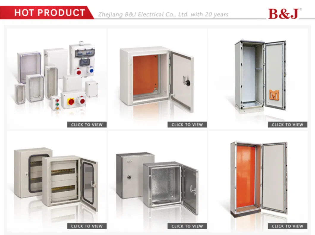 IP66 Waterproof Metal Sheet Electrical Enclosure