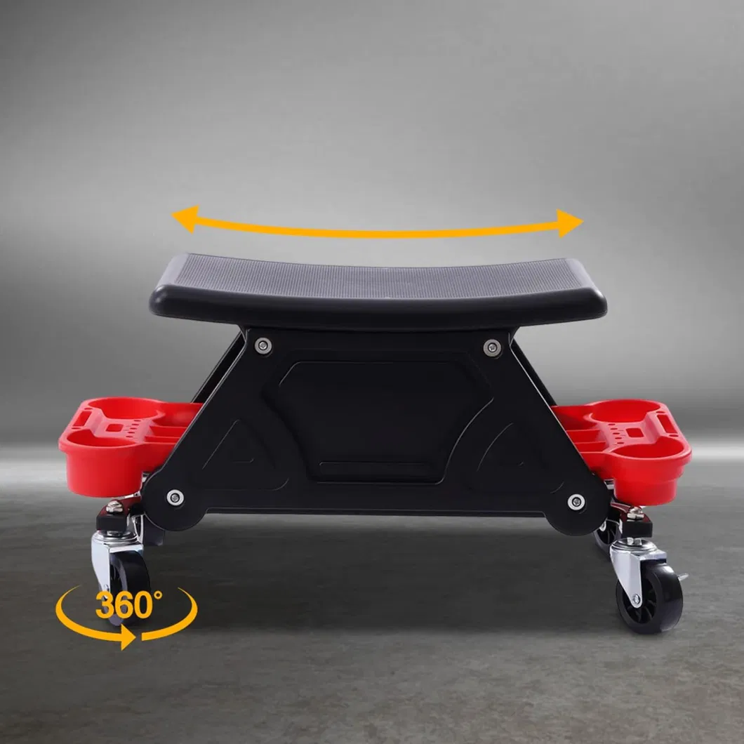 Wholesale Detailing Bucket Seat Customized Car Wash Tool Auto Detailing Rolling Stool Creeper