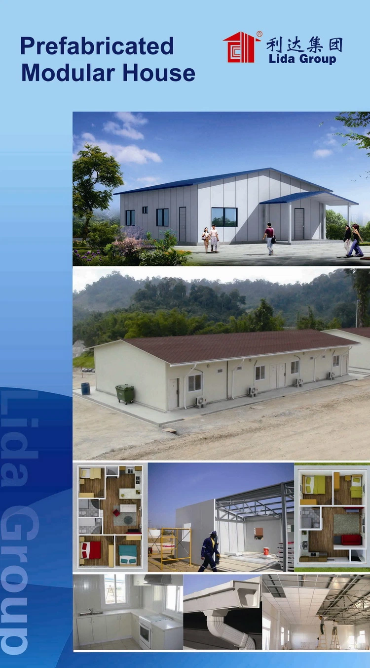 Steel Sandwich Panel House for Site Camp and Office