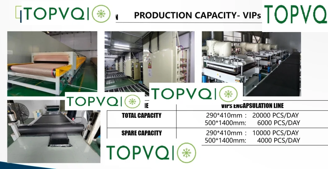 Custom-Shaped VIP Insulation Panel for Cold Boxes for Industrial Buildings