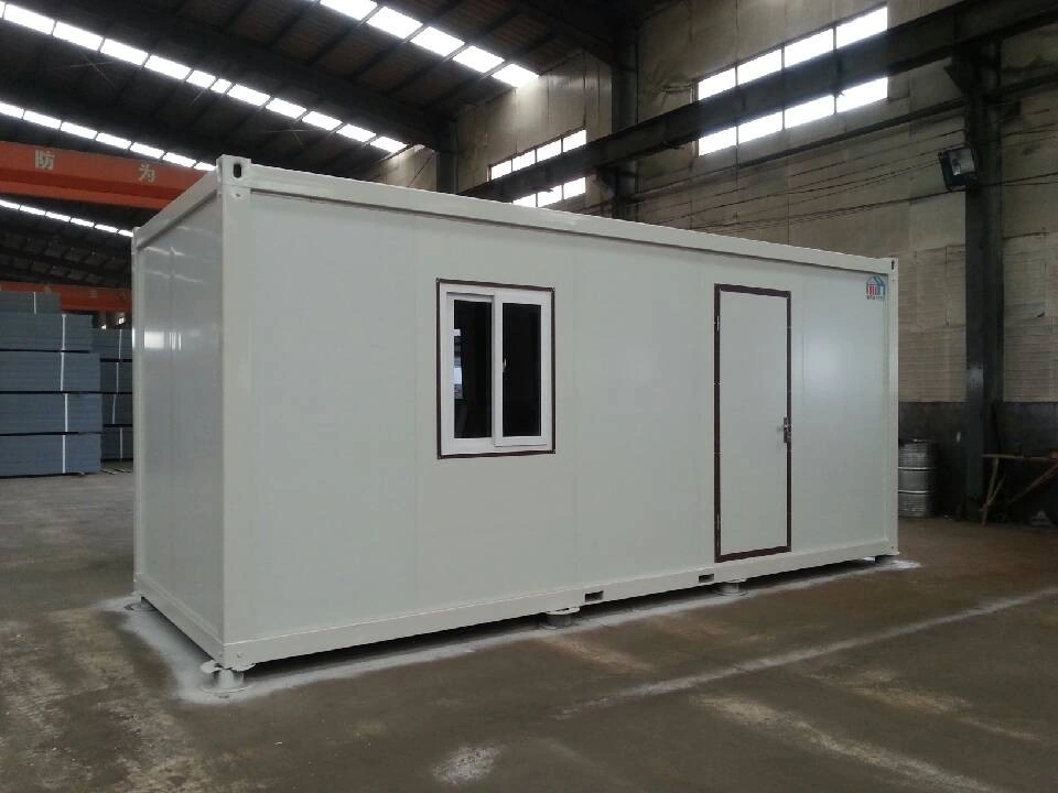 Flat Pack 20ft Container House for Camp with Kitchen / Toilet