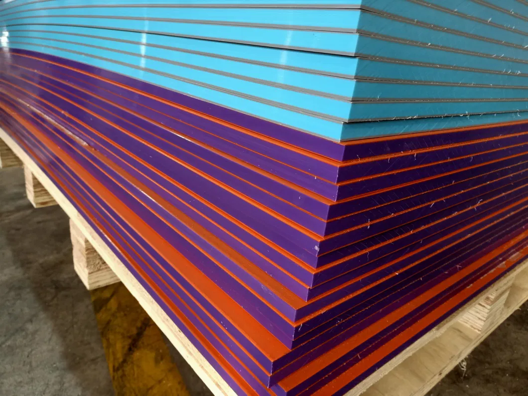 HDPE Plastic Sheet Textured HDPE Sheets Sandwich Color PE Board