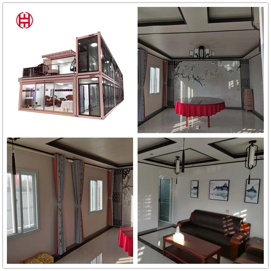Engineering Projects Two Storey Luxury 20FT Container House for Office