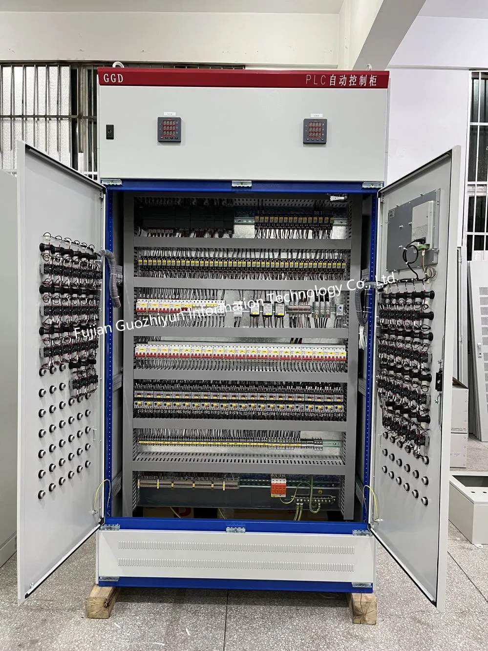 PLC Electrical Control Cabinet Logic Program Panel Board Box