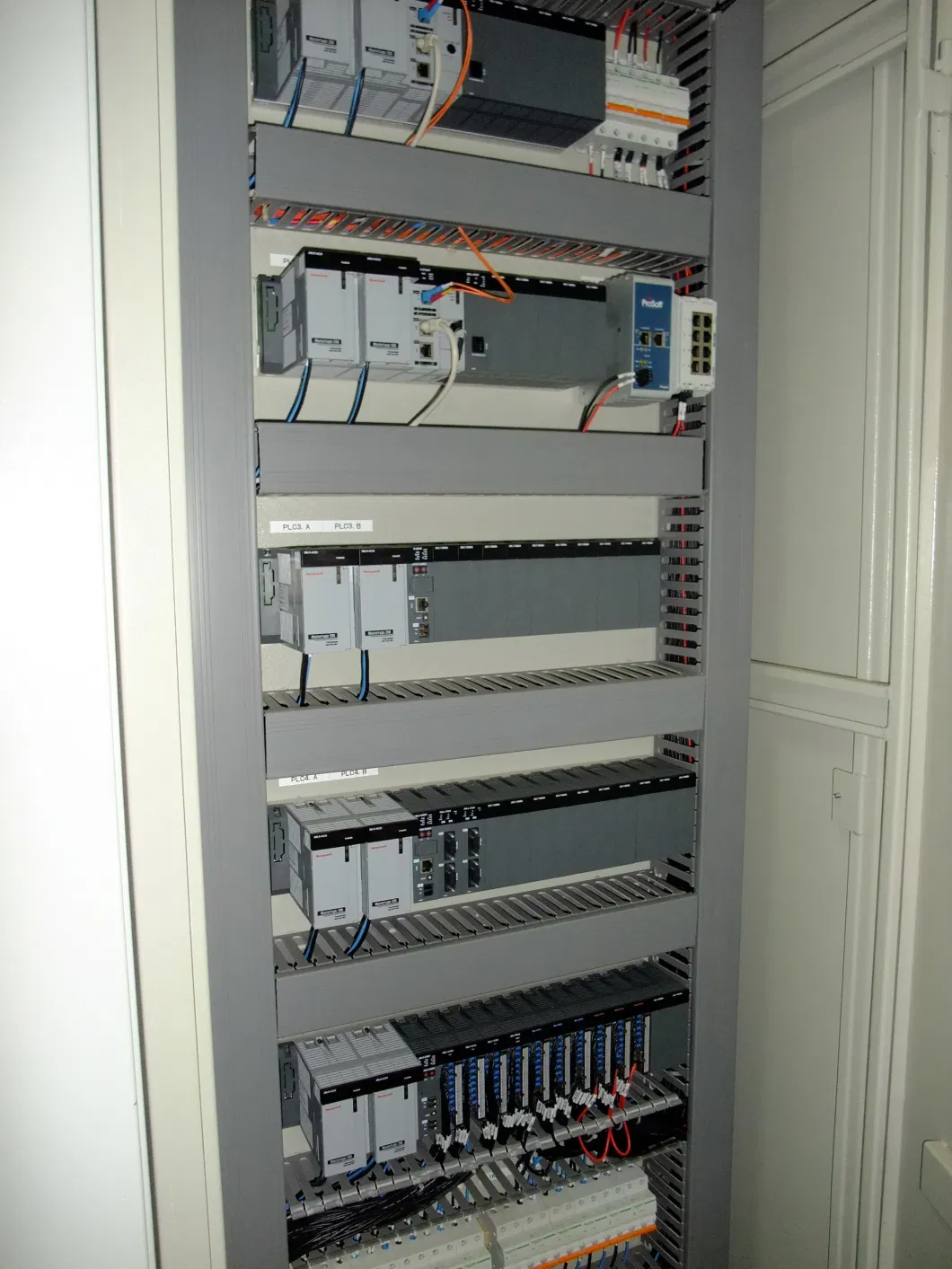 PLC Automation Actuator Local Inverter Light Electrical Power Plant Control Panel Cabinet