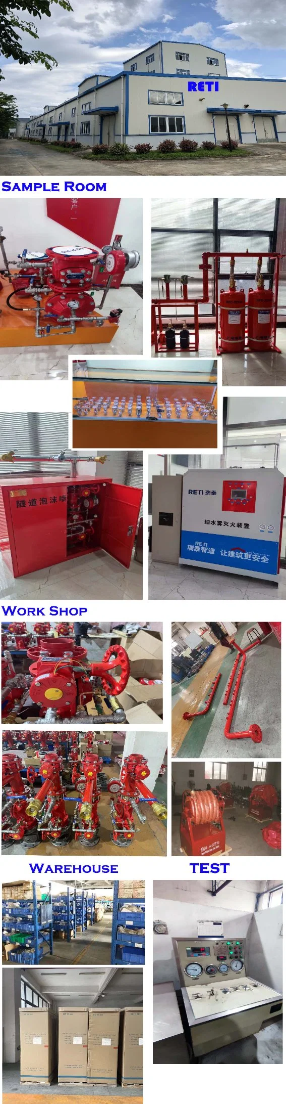 Control Cabinet for Preaction Valves Group Used in Sprinkler System