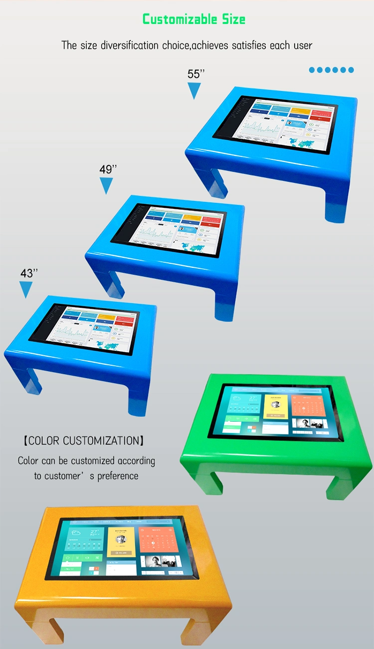 Wholesale Price 32/43/49/55&prime;&prime; Interactive Touch Screen Smart Table for Children Kids