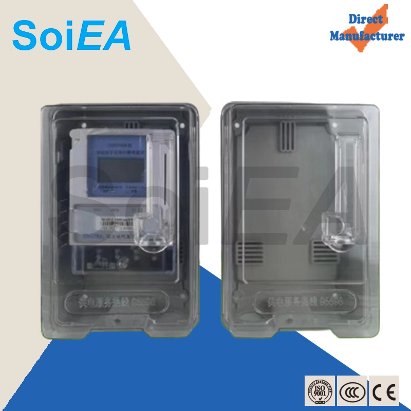 IP65 Water Proof ABS Plastic Transparent Cover Electrical Enclosures Junction Box Assembly with Hinges and Lock