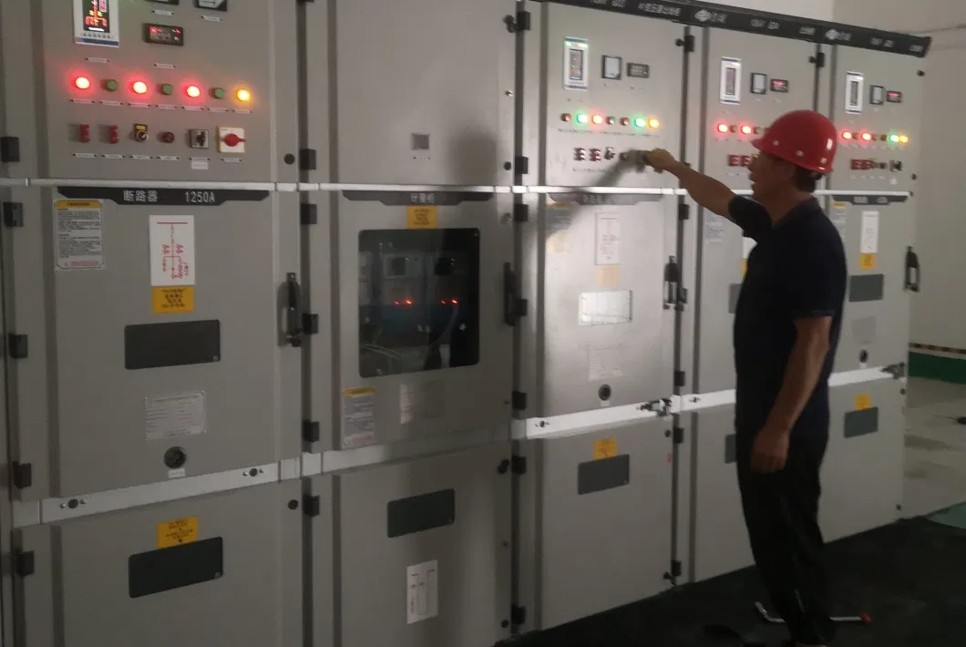 Medium Voltage Electrical Power Distribution Panel AC Metal Enclosed 11kv Switchgears Panel