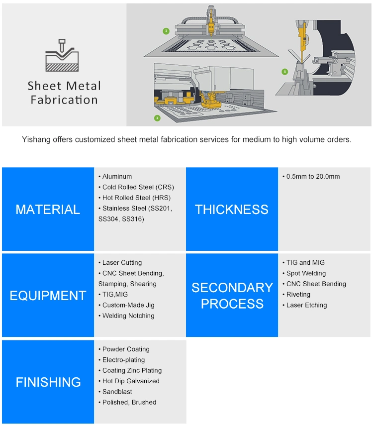 High Precision CNC Fabrication Aluminum Carbon Steel Electrical Control Enclosure Cabinet