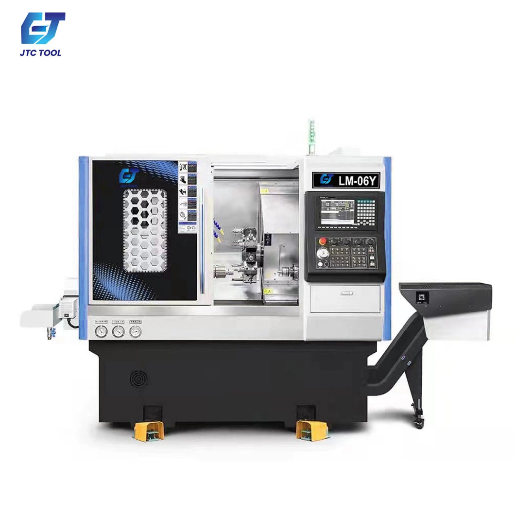 Jtc Tool Milling Machine Center China Manufacturers Wholesale CNC Turning Centre Siemens Control System Lm-06y CNC Machining Center with a Y-Axis Power Turret