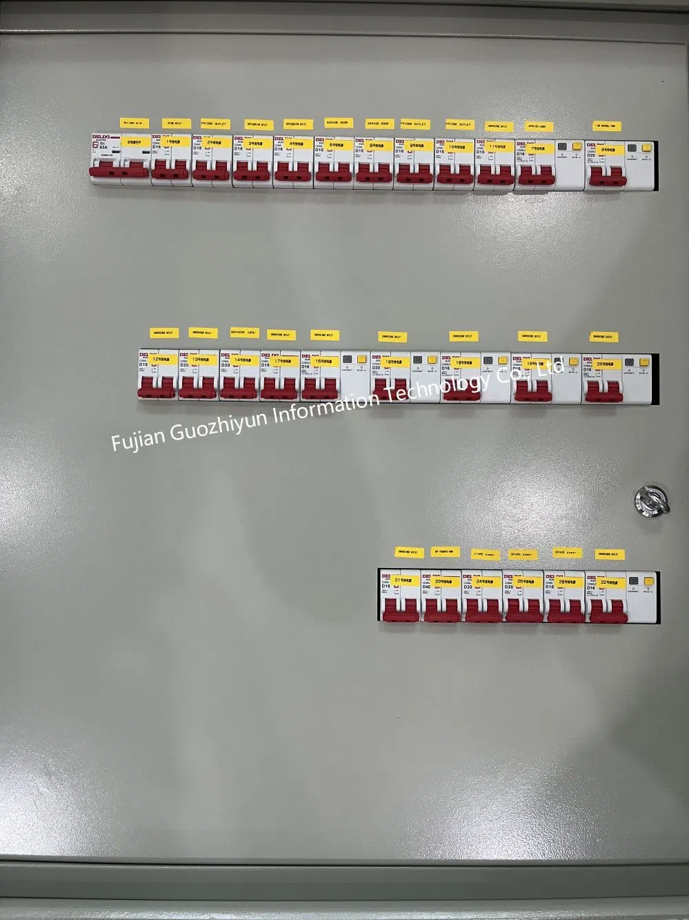 Gzy-F2 High-Capacity Electrical Control Panel Enclosure with Advanced Circuit Management