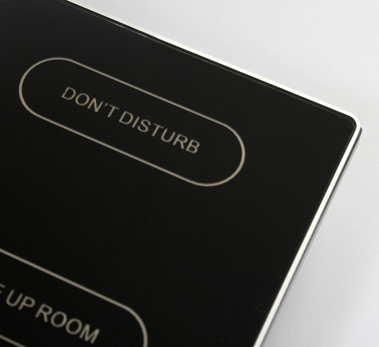 Hotel Room Service Request Make up Room Indoor Control Doorbell Panel Switch