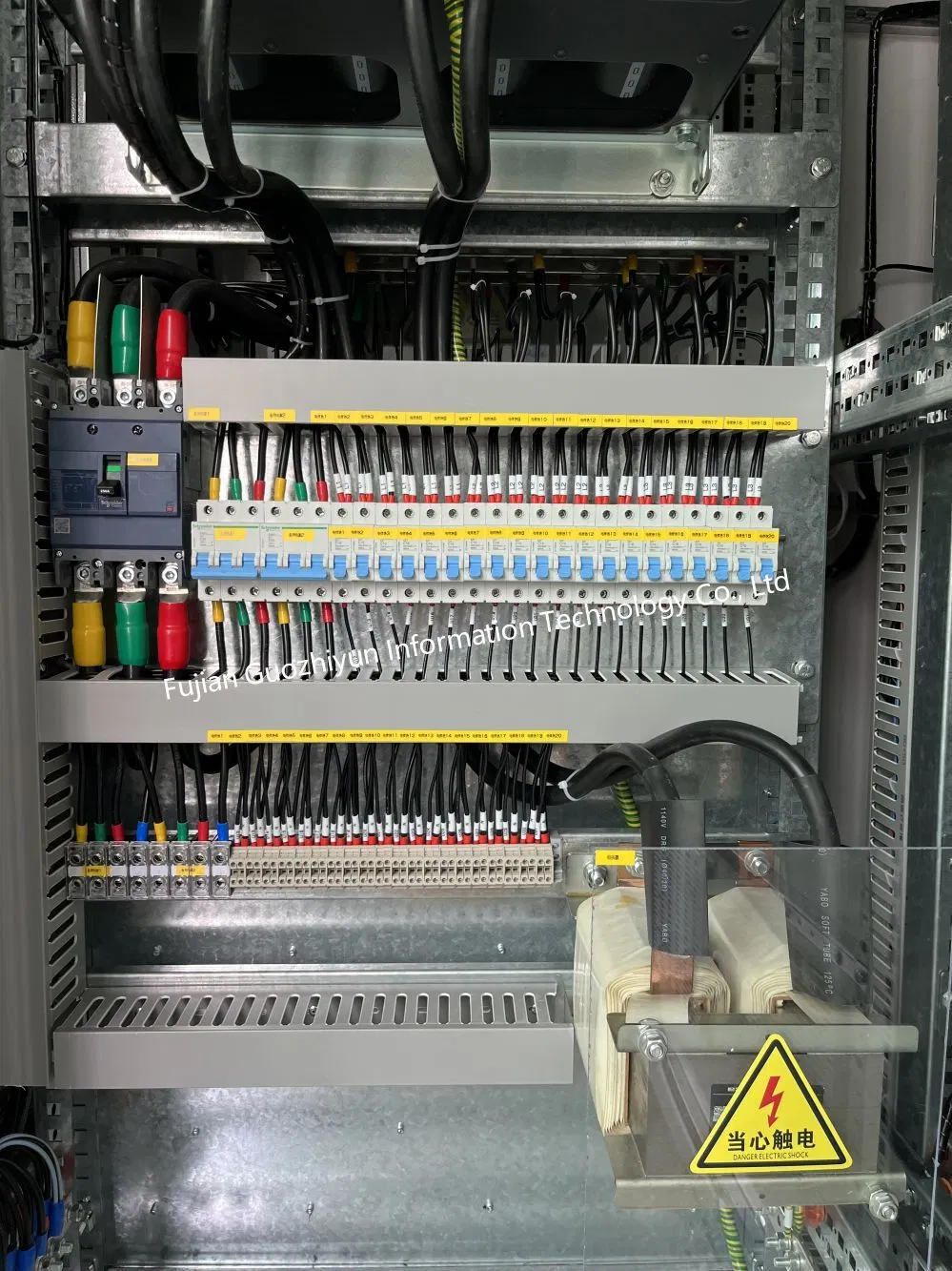 Factory Waste Gas Treatment PLC Control Cabinet Power Distribution Panel