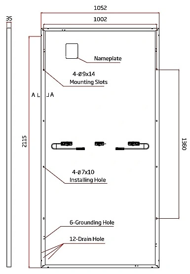 New Style Half Cell Solar Panel for Outside Roof and Street Light