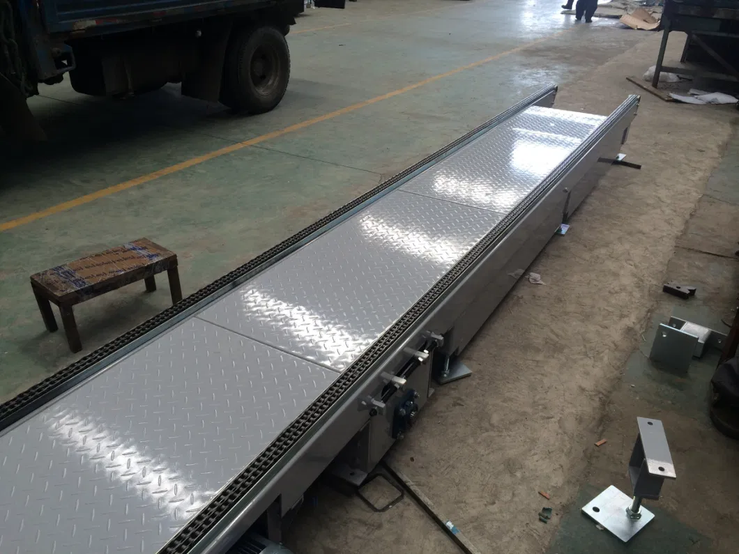 Heavy Duty Powered Chain Conveyor Line