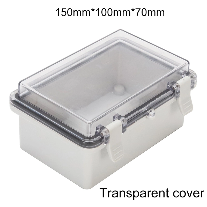 Clear Plastic Cover 220*170*110mm Outdoor Waterproof Sealed Box Protective Housing for Electrical Installation 8.7*6.7*4.3inch