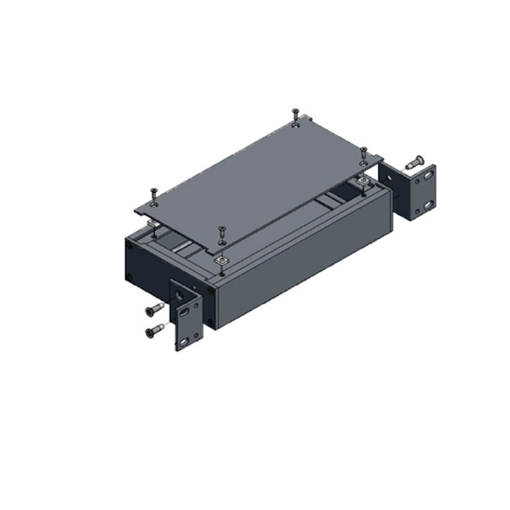 Factory Direct Sale Electrical Distribution Panel Box Sheet Metal Fabrication Parts Cabinet Control Metal Enclosure 1u 2u 3u RM1u1913vbk RM2u1913vbk