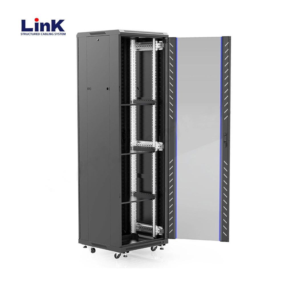 24u 27u 32u 42u 47u Industrial Electrical Control Box Metal Frame Server Rack Cabinet