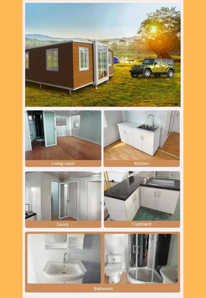 Grande Cheap Price Portable Extendable Container Home 20FT Prefab Homes Expandable Container House for Sale