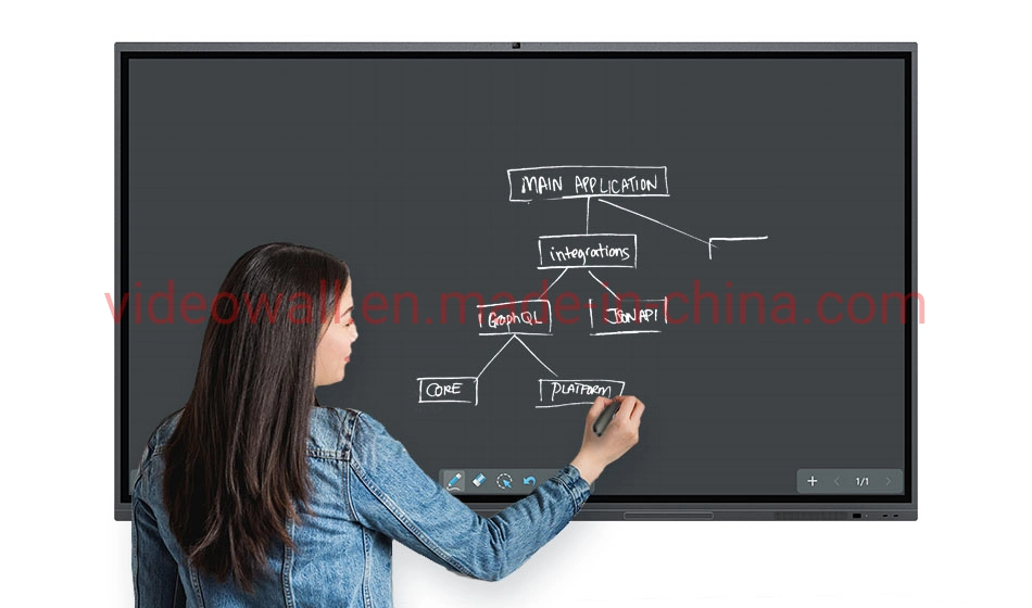 School Touch Screen LED Smart Intelligent E-Blackboard Digital Electronic Blackboard smart board interactive flat panel interactive flat board touch boardschool