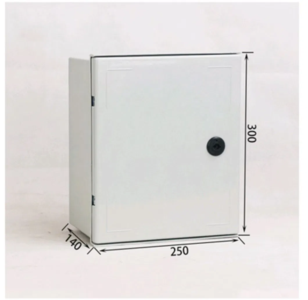 Reinforced Polyester Enclosures Outdoor Wall Mount SMC Material Electrical Waterproof Fiberglass Junction Box