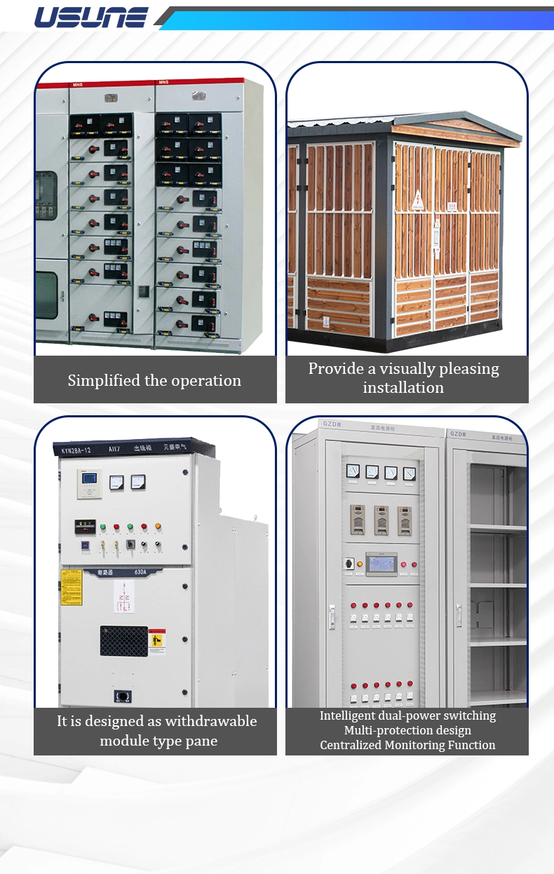 Substation Switch Board Main Switchboard Electric Breaker Panel with MCCB