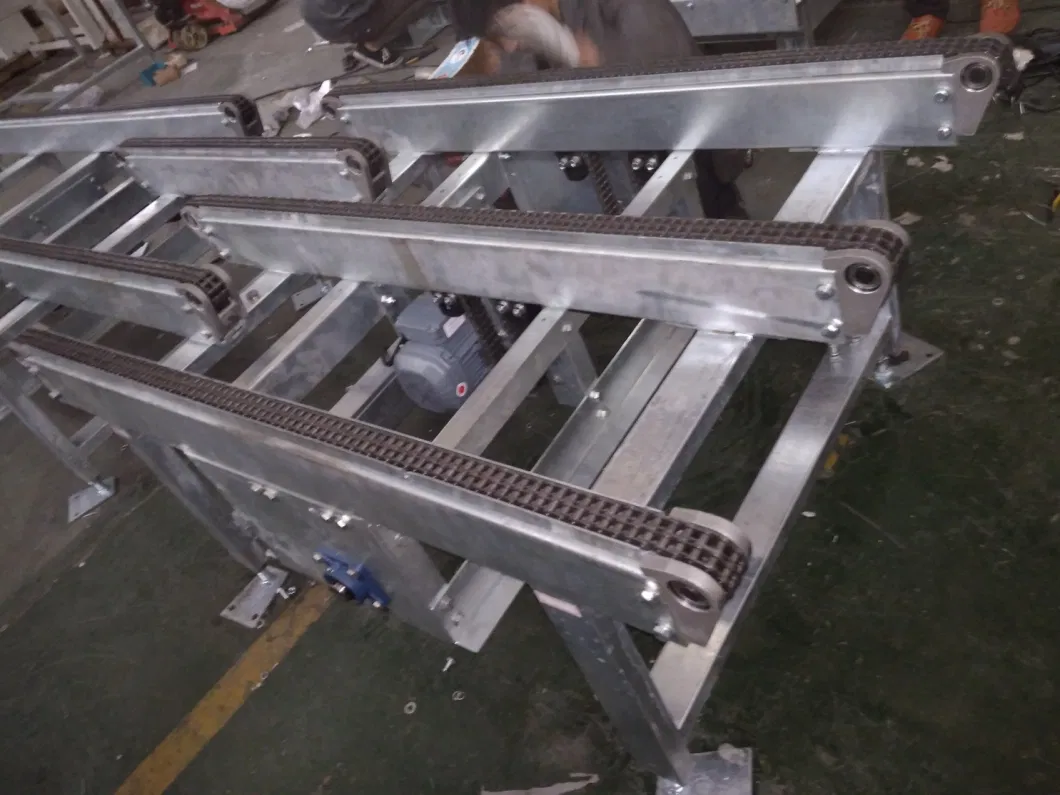 High Efficiency Pallet Conveyor Chain Conveyor System with High Quality