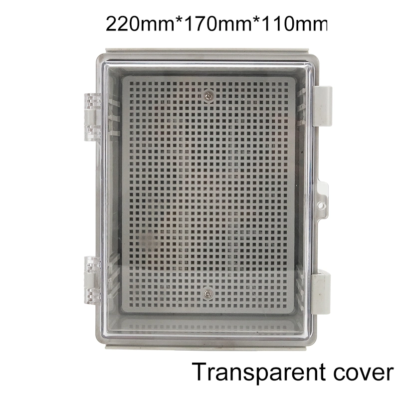 Clear Plastic Cover 220*170*110mm Outdoor Waterproof Sealed Box Protective Housing for Electrical Installation 8.7*6.7*4.3inch