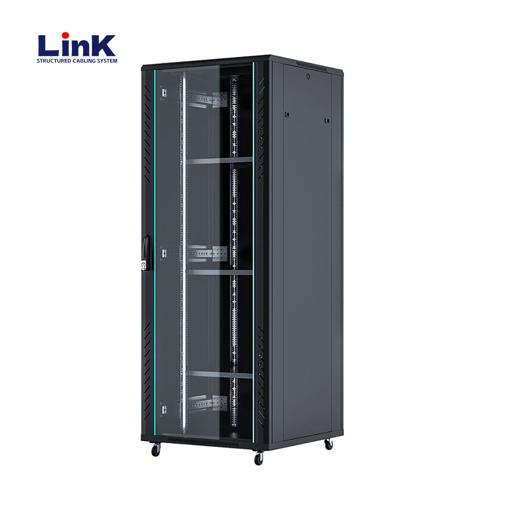 24u 27u 32u 42u 47u Industrial Electrical Control Box Metal Frame Server Rack Cabinet