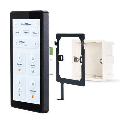  5,5 Zoll Flush Mount Android Smart Home Automation System Touch Bedienfeldschalter