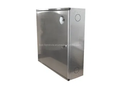  Wandmontierter Edelstahlschlauchschrank